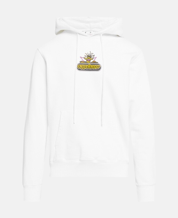 

Худи с капюшоном Off-White, белый