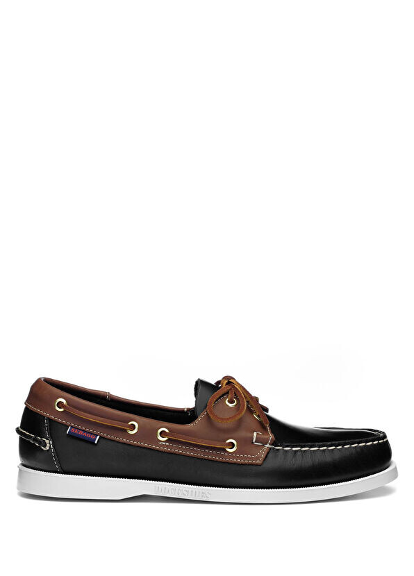 

Мужские кожаные лоферы Portland коричневого цвета Sebago, черный