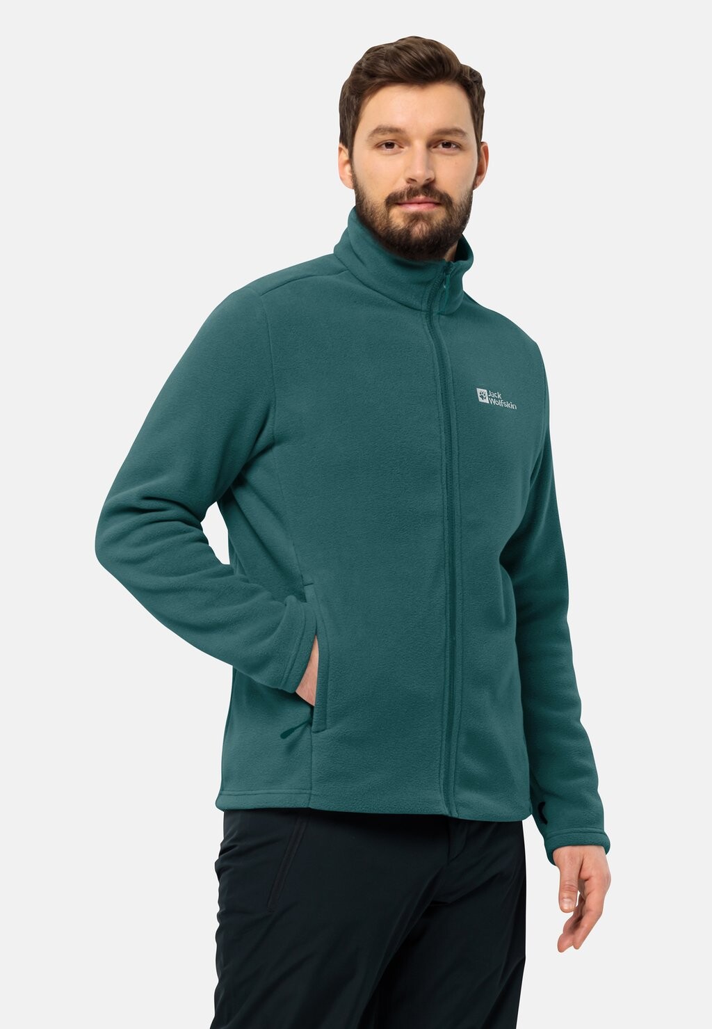 

Флисовая куртка Jack Wolfskin, цвет emerald