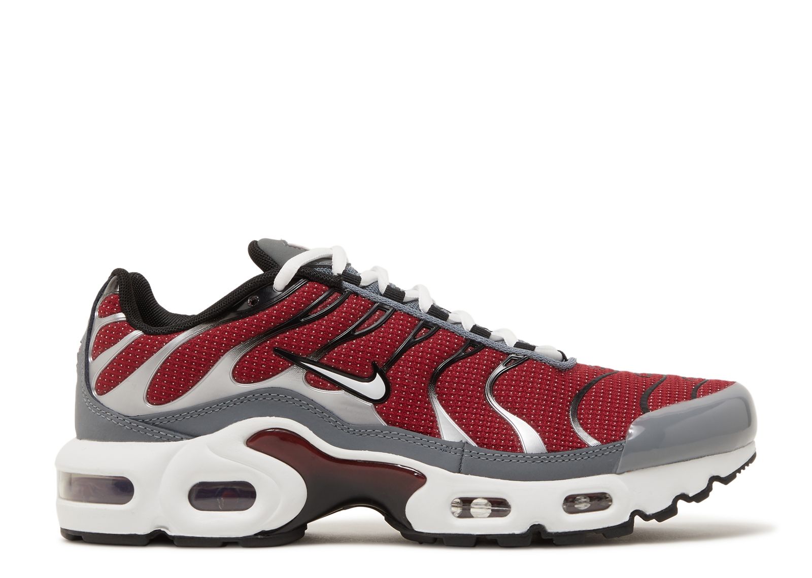 

Кроссовки Nike Air Max Plus Gs 'Team Red Cool Grey', красный