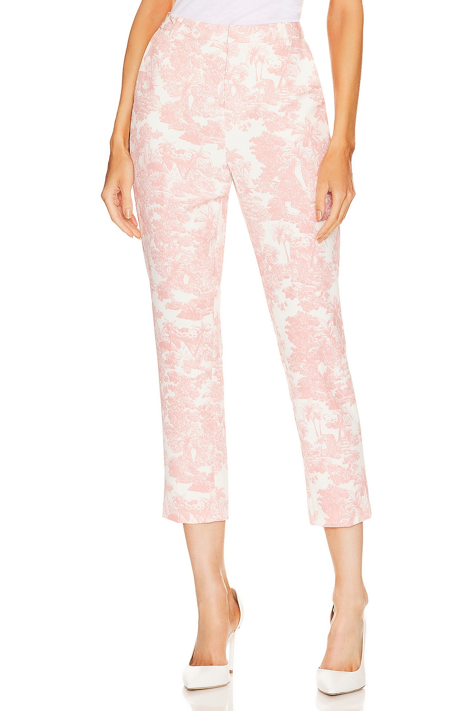 

Брюки L'AGENCE Ludivine Trouser, цвет Rose Tan Multi