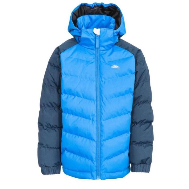 Детская утепленная непромокаемая куртка Sidespin Темно-синяя TRESPASS, цвет azul мужская лыжная куртка bowie темно синяя trespass цвет azul