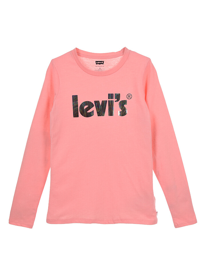 

Лонгслив Levi's Kids, розовый