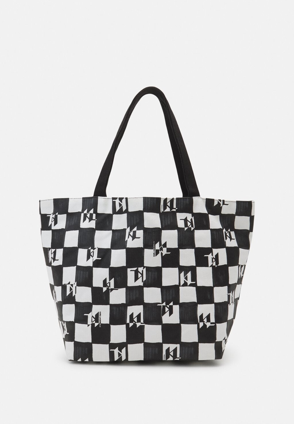 

Сумочка ESSENTIAL SHOPPER KARL LAGERFELD, черный/белый