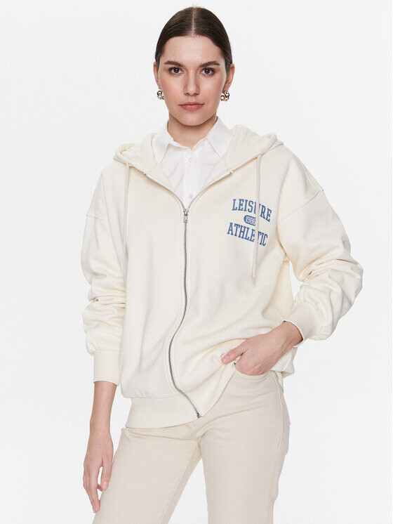 

Толстовка свободного кроя Gina Tricot, экрю
