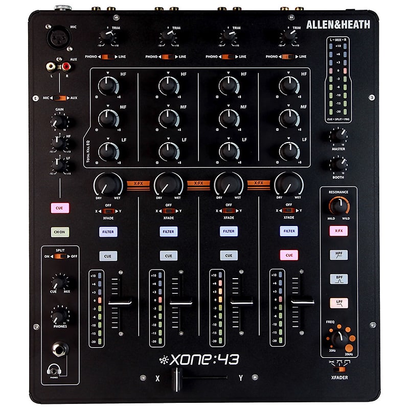 

Микшер Allen & Heath XONE:43 4+1 Channel DJ Scratch Mixer