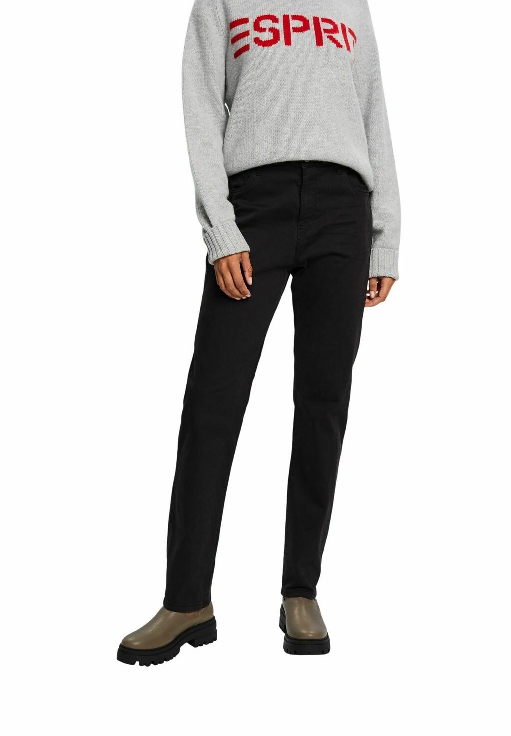 

Брюки Iconic Slim Esprit, черный