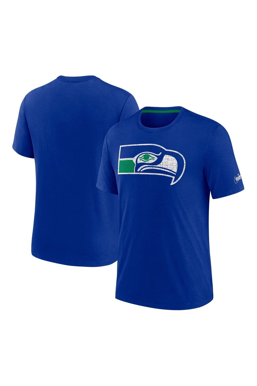 

Футболка Nike Fanatics Seattle Seahawks Historic Tri-Blend Nike, синий