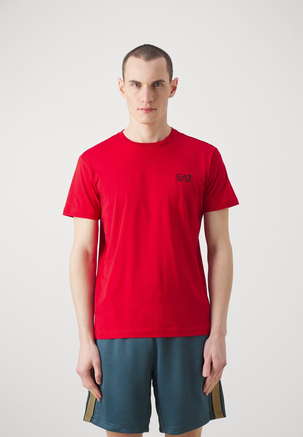 

Базовая футболка EA7 Emporio Armani, красная, Красный