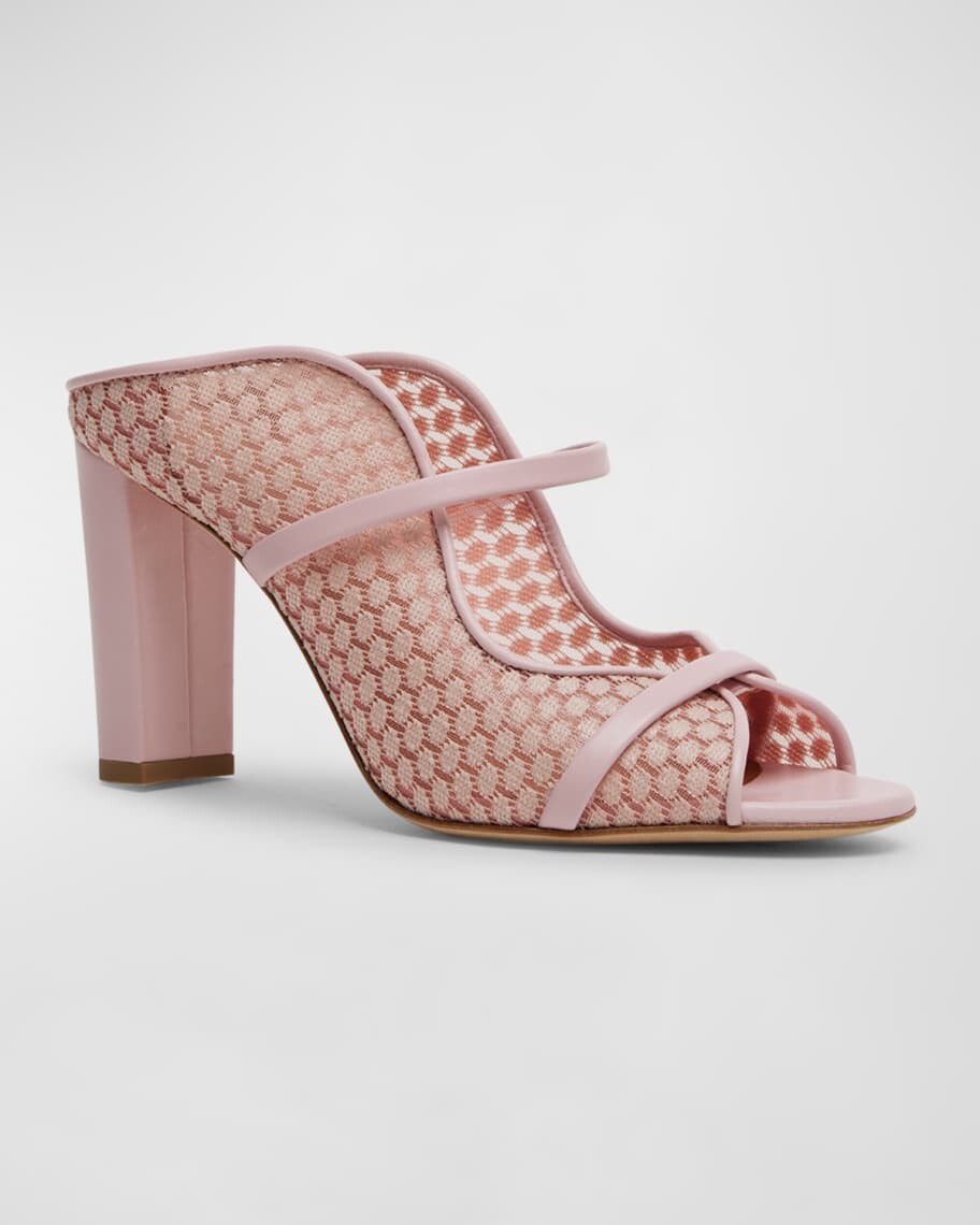 

Кружевные мюли Norah на массивном каблуке Malone Souliers