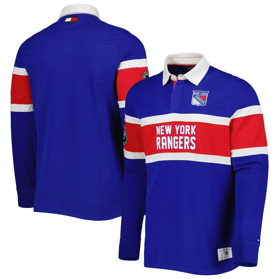 

Футболка с длинным рукавом Tommy Hilfiger New York Rangers, синий