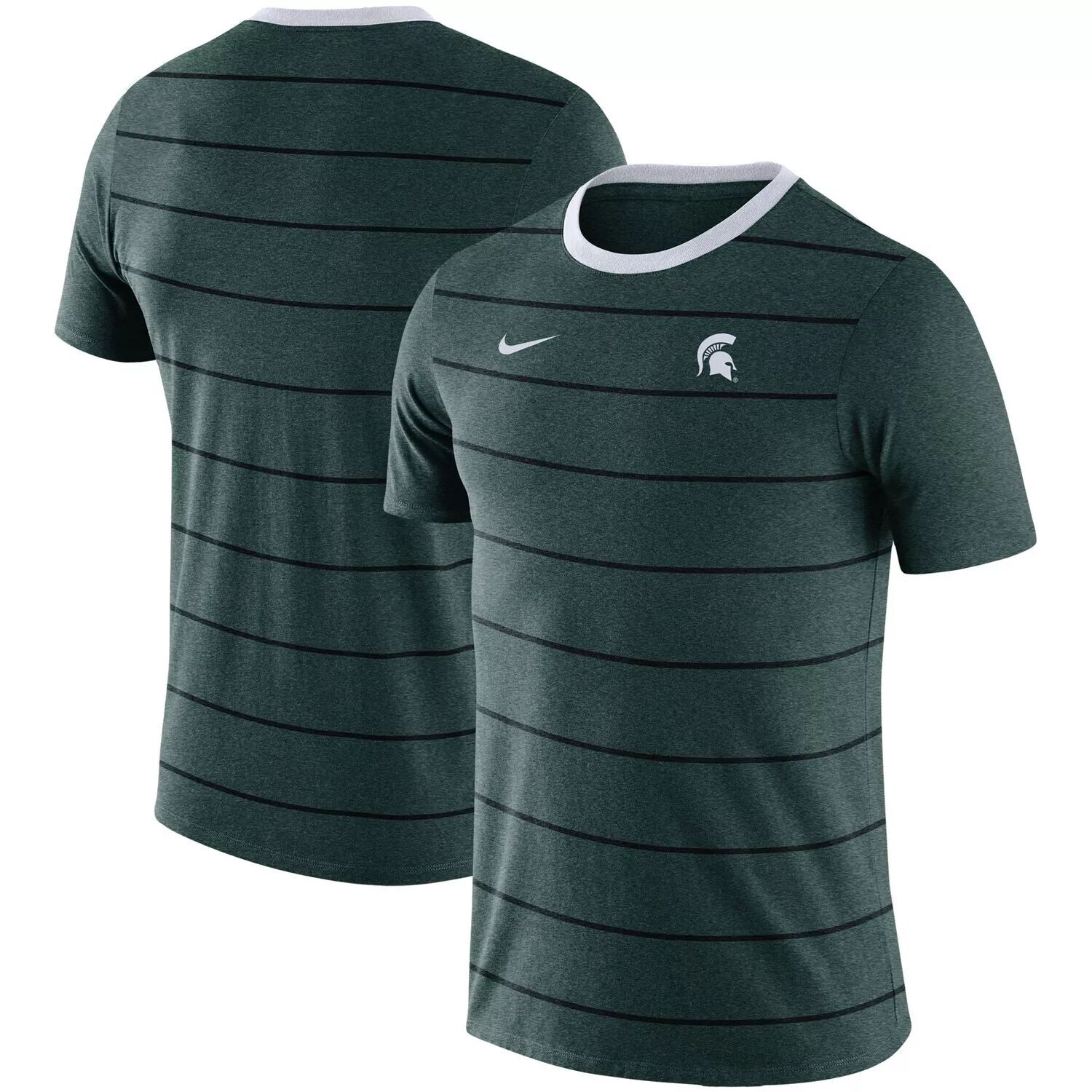 

Мужская зеленая футболка Tri-Blend в стиле Michigan State Spartans Inspired Nike