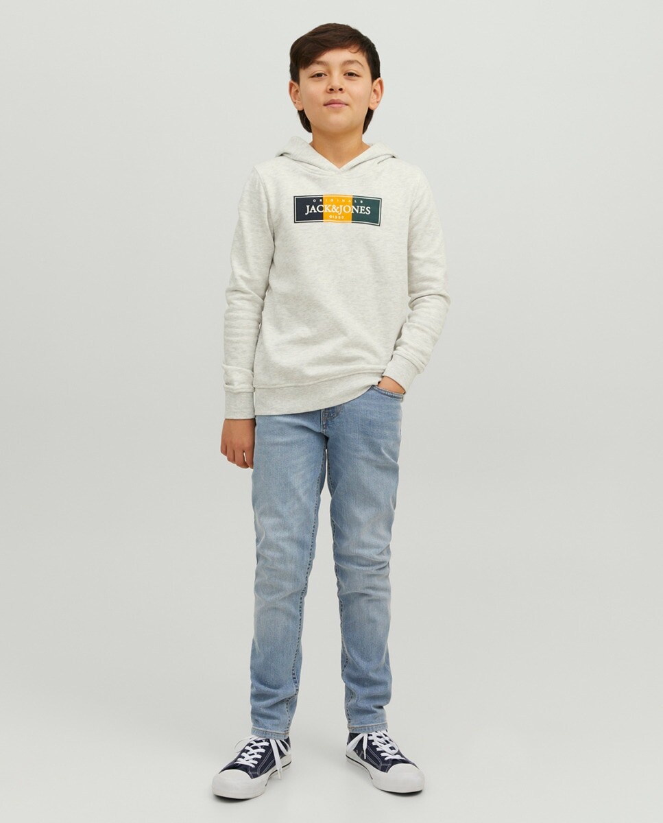 

Узкие джинсы для мальчика Jack & Jones, синий
