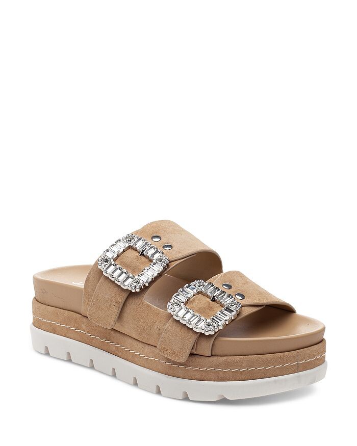 

Женские сандалии Rice Slip On с украшенными пряжками на платформе J/Slides
