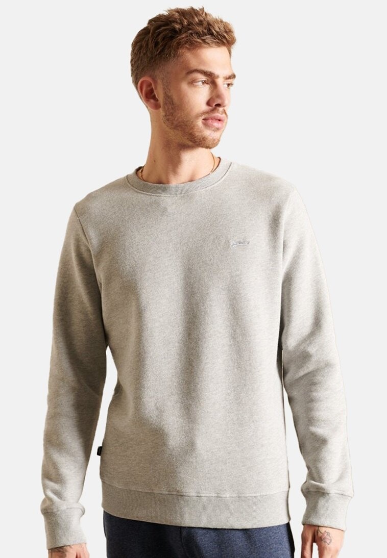 

Толстовка Superdry Vintage, ледниковый серый меланж