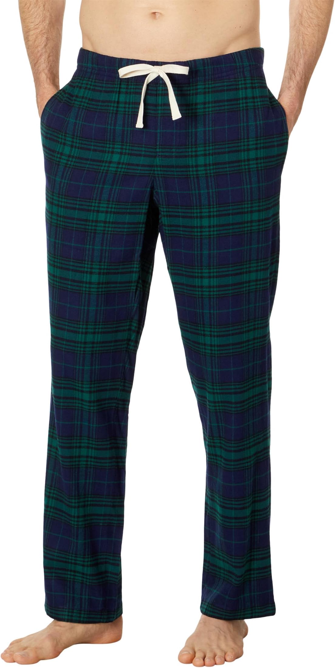 Фланелевые брюки для отдыха Vineyard Vines, цвет Plaid Green
