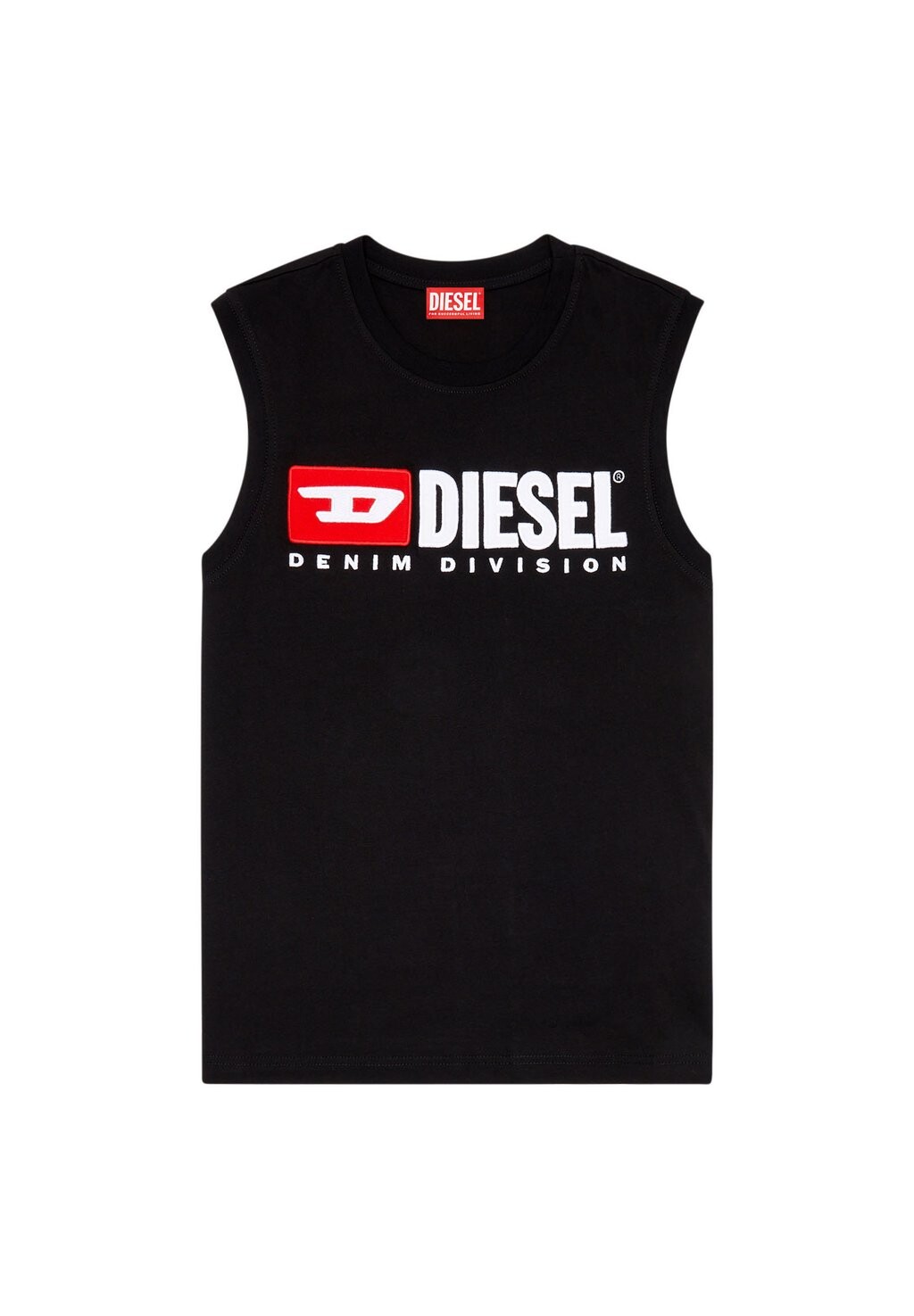 

Футболка с принтом Diesel, черный