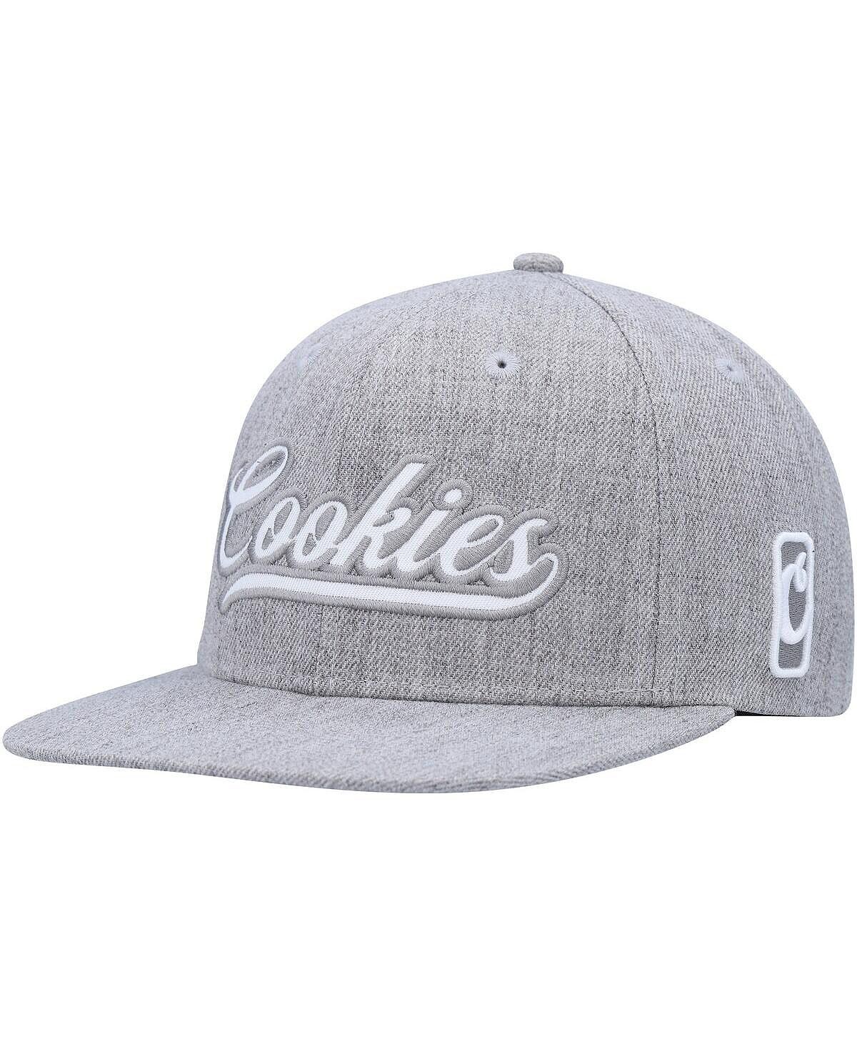 

Мужская кепка Snapback Pack Talk Snapback Heather Grey Cookies