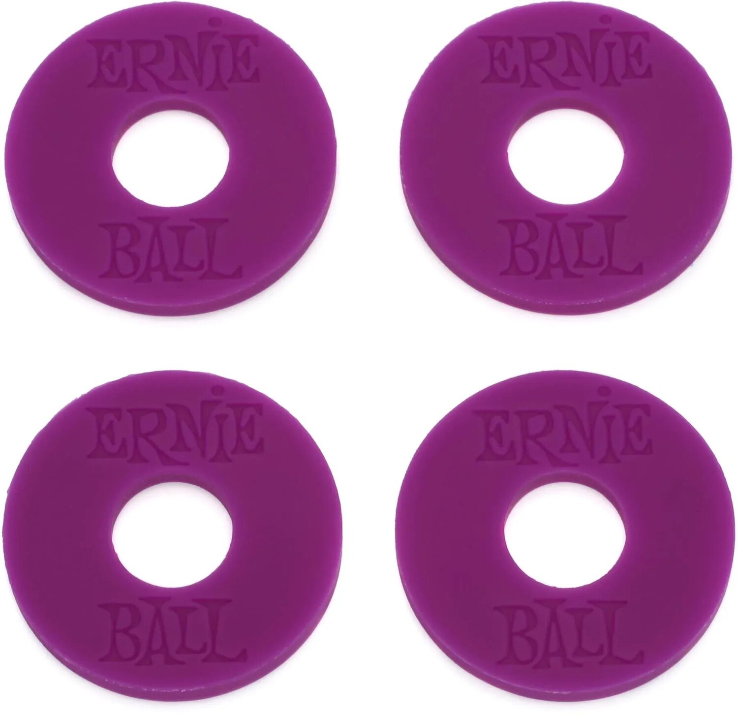 

Блоки с резиновыми ремешками Ernie Ball — фиолетовые (4 шт.)