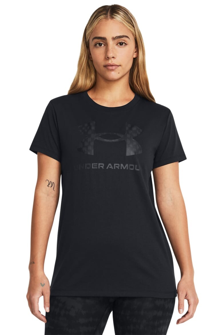 

Спортивная футболка с логотипом Sportstyle Rival Under Armour, черный