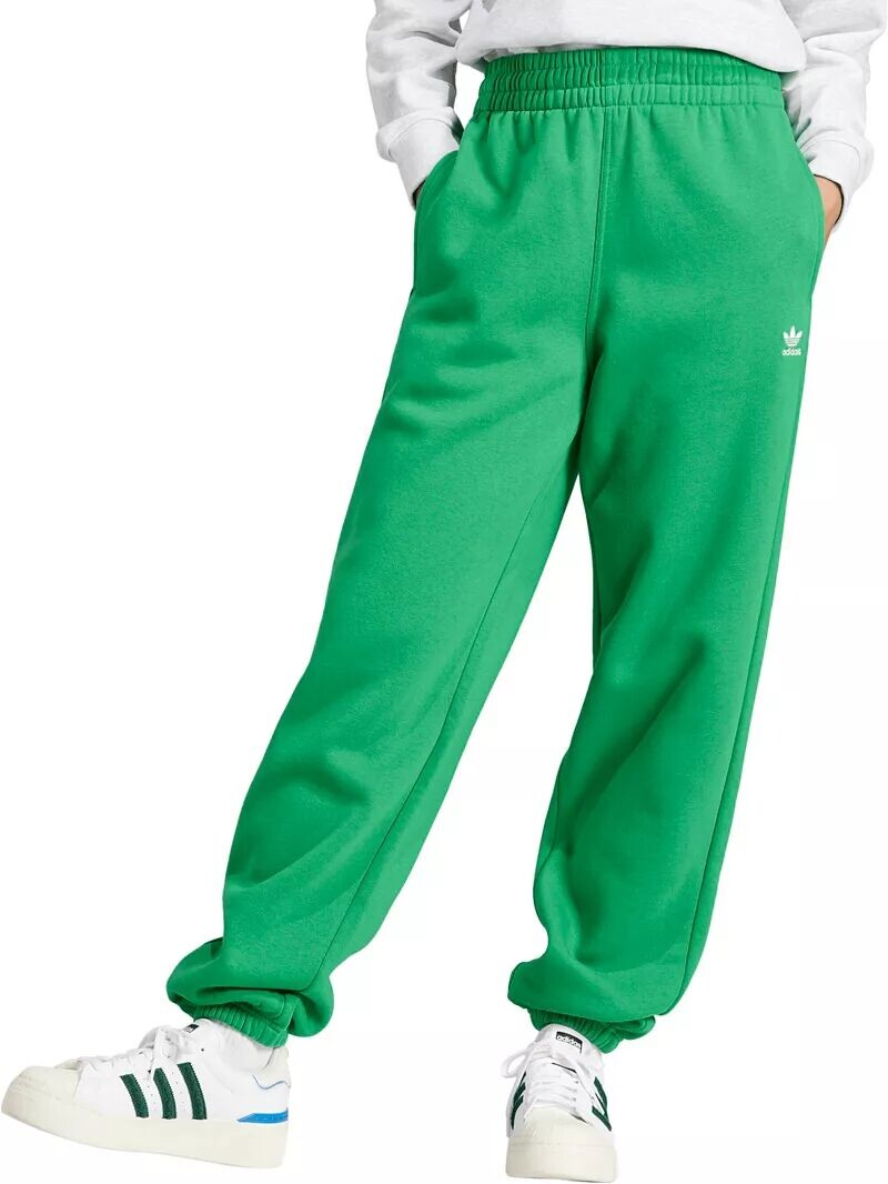

Женские флисовые джоггеры Adidas Originals Adicolor Essentials, зеленый