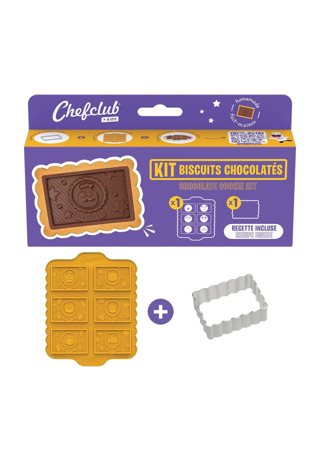

Chefclub Kids Набор шоколадного печенья Hutter