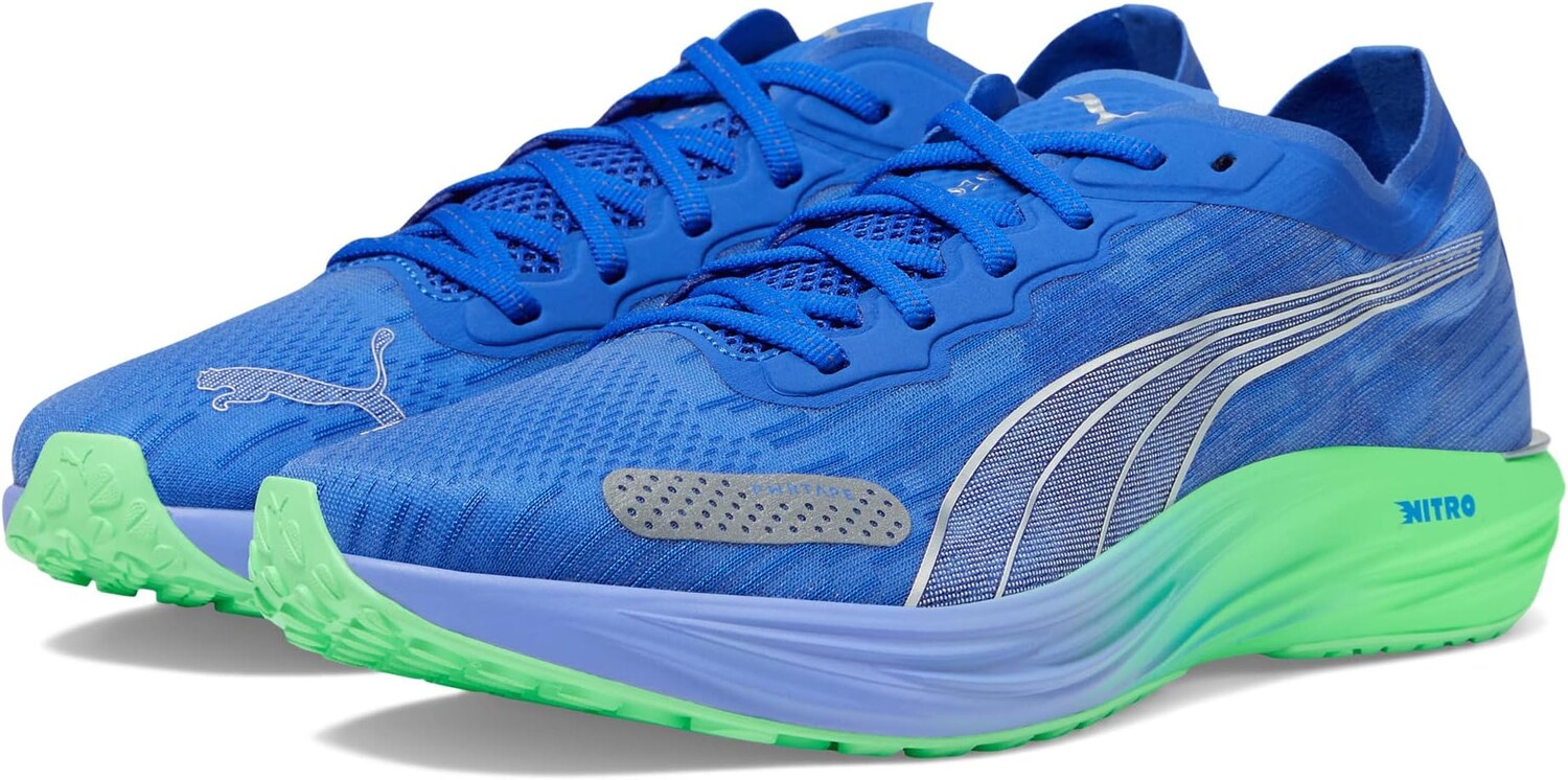 

Кроссовки Liberate Nitro 2 PUMA, цвет Royal Sapphire/Puma Silver/Fizzy Lime