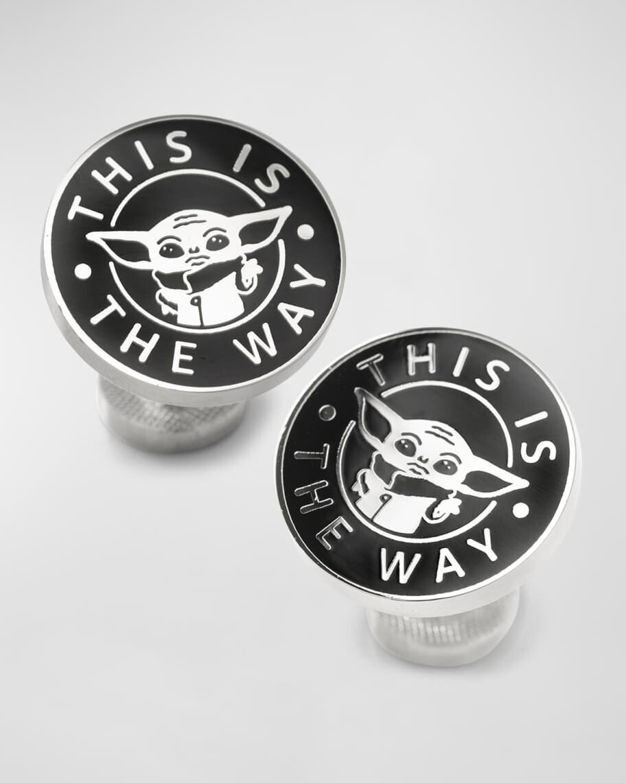 

Мужские запонки Grogu This Is The Way Cufflinks Inc.