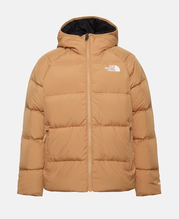 

Пуховик The North Face, бежевый