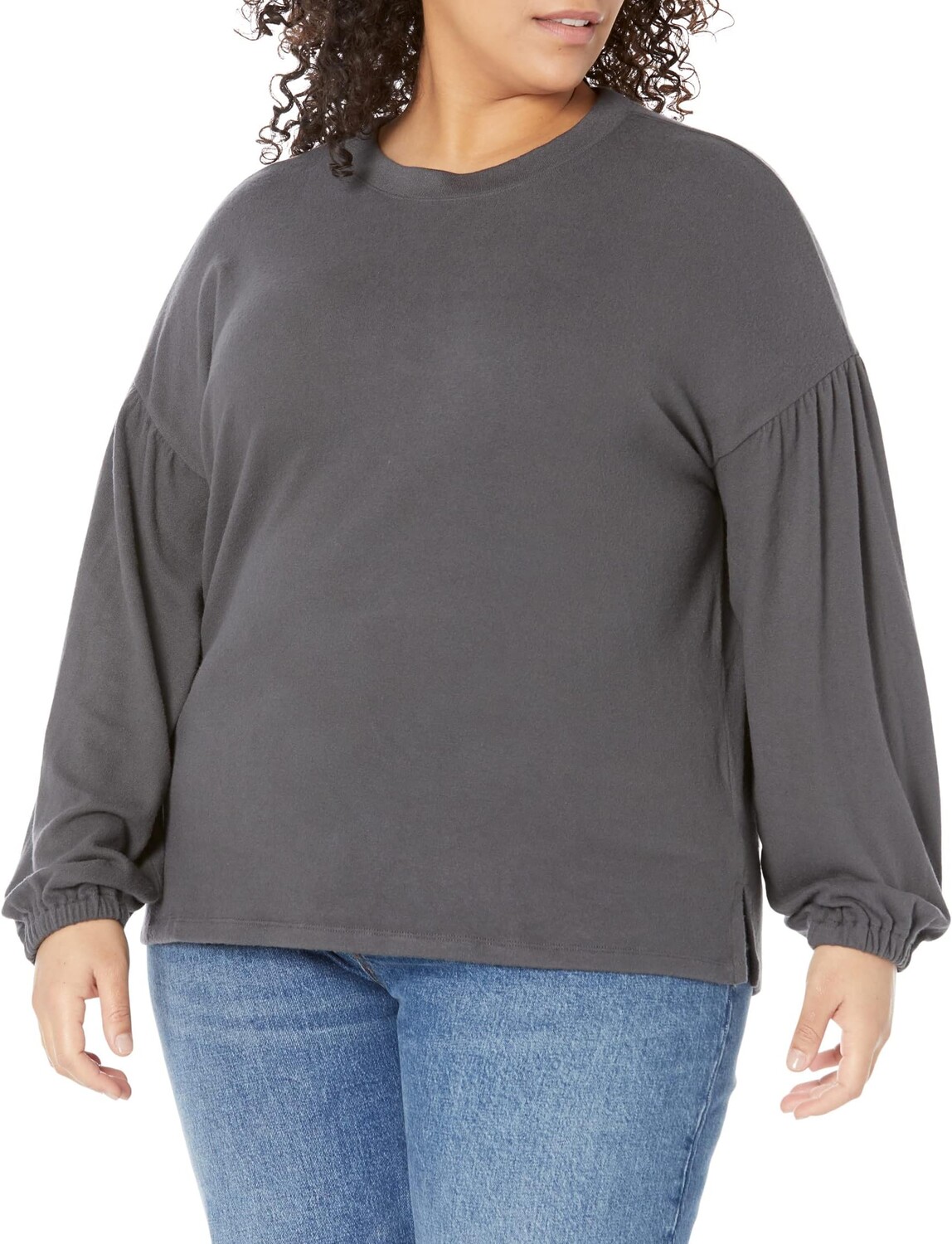 

Футболка Plus Cider с длинными рукавами Madewell, цвет Coal