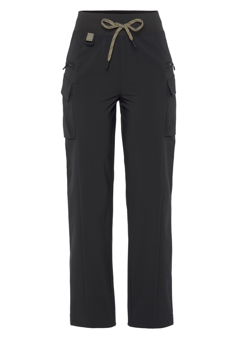 Обычные уличные брюки Lascana, черный обычные уличные брюки oakley crescent черный