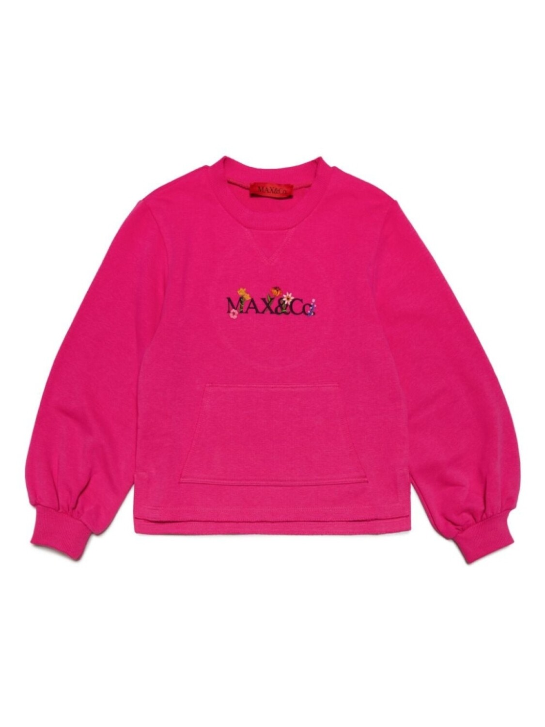 

Max&Co. толстовка с вышитым логотипом, розовый