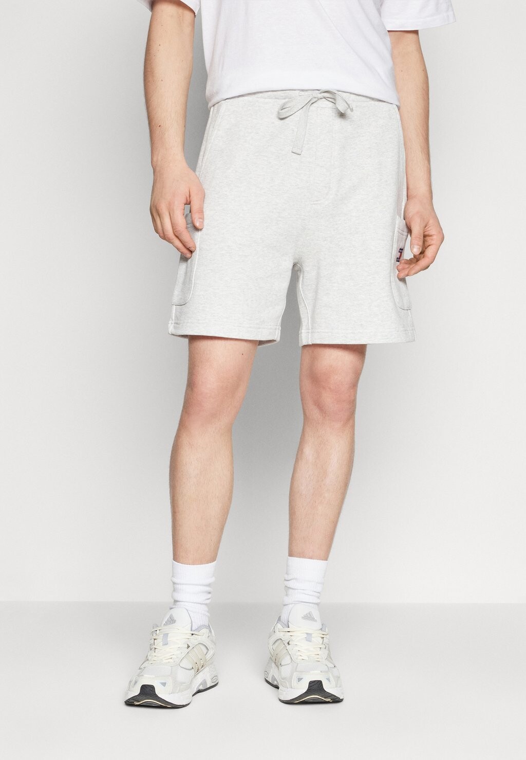 

Шорты Tommy Jeans, серый меланж