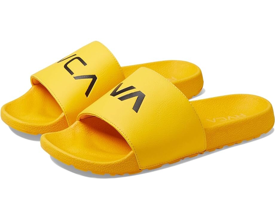 

Сандалии RVCA Slide, цвет Marigold