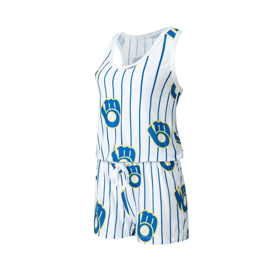 

Комбинезон Concepts Sport Milwaukee Brewers, белый
