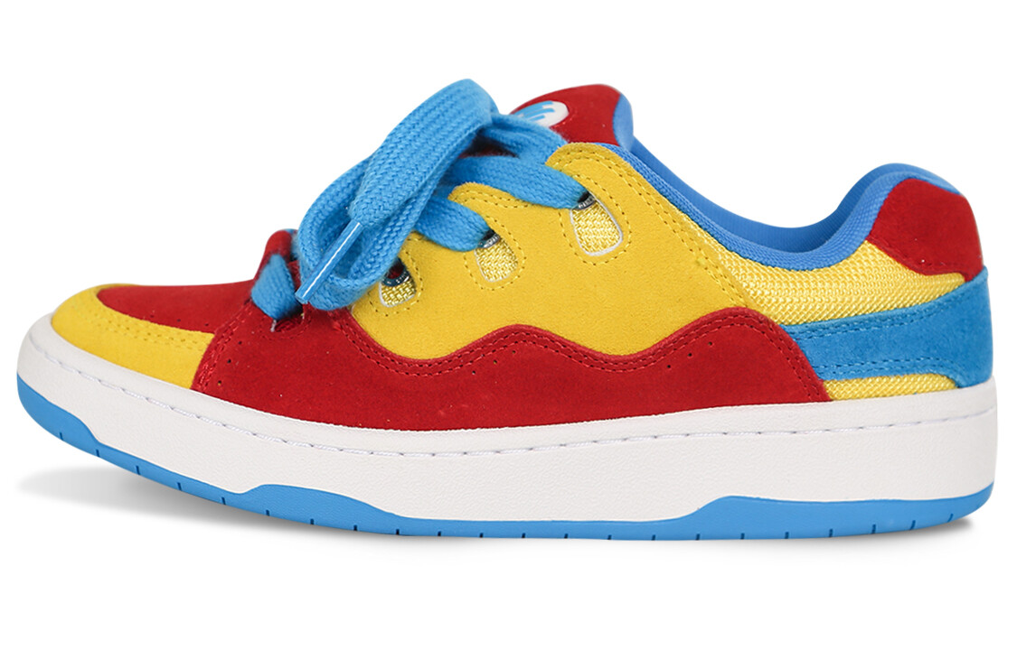

Обувь для скейтбординга Ollieskate унисекс, цвет red, yellow and blue splicing