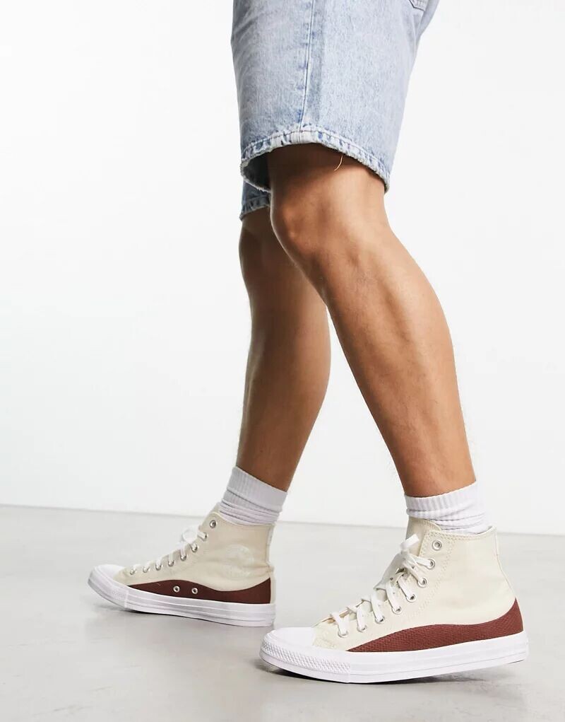 

Бело-красные кроссовки Converse Chuck Taylor All Star