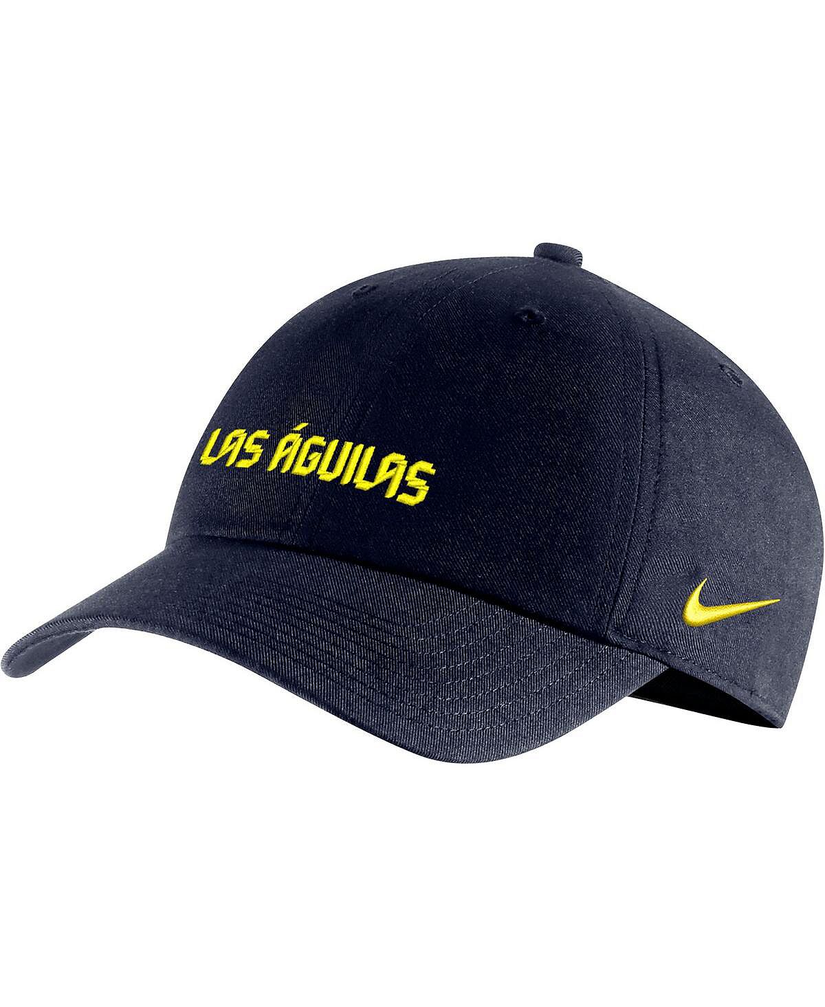 Мужская регулируемая шляпа темно-синего цвета Club America Campus Performance Nike