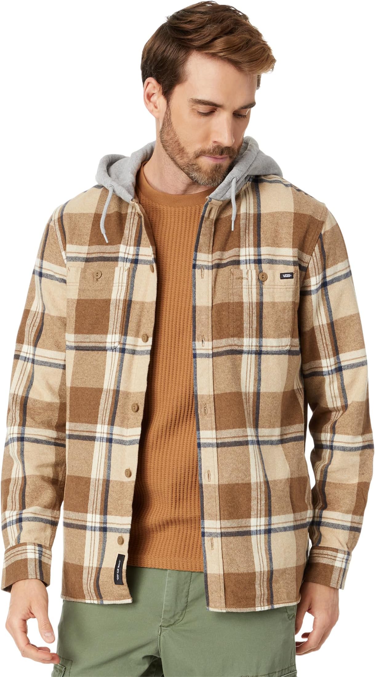 Куртка Lopes Hooded Flannel Vans, цвет Dirt souza lopes comforts