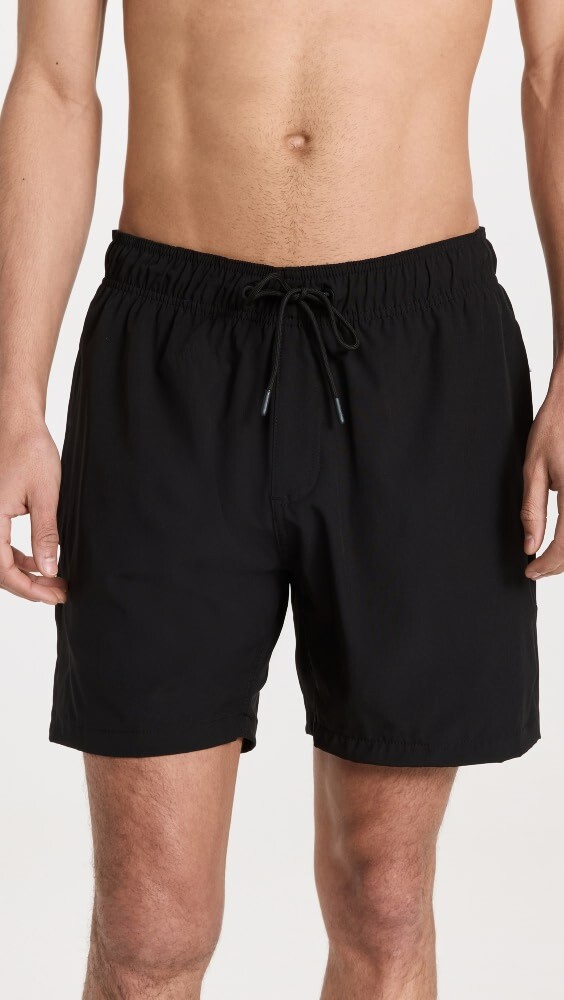 

Пляжные шорты Onia Comfort Lined 6" Swim Trunks, черный