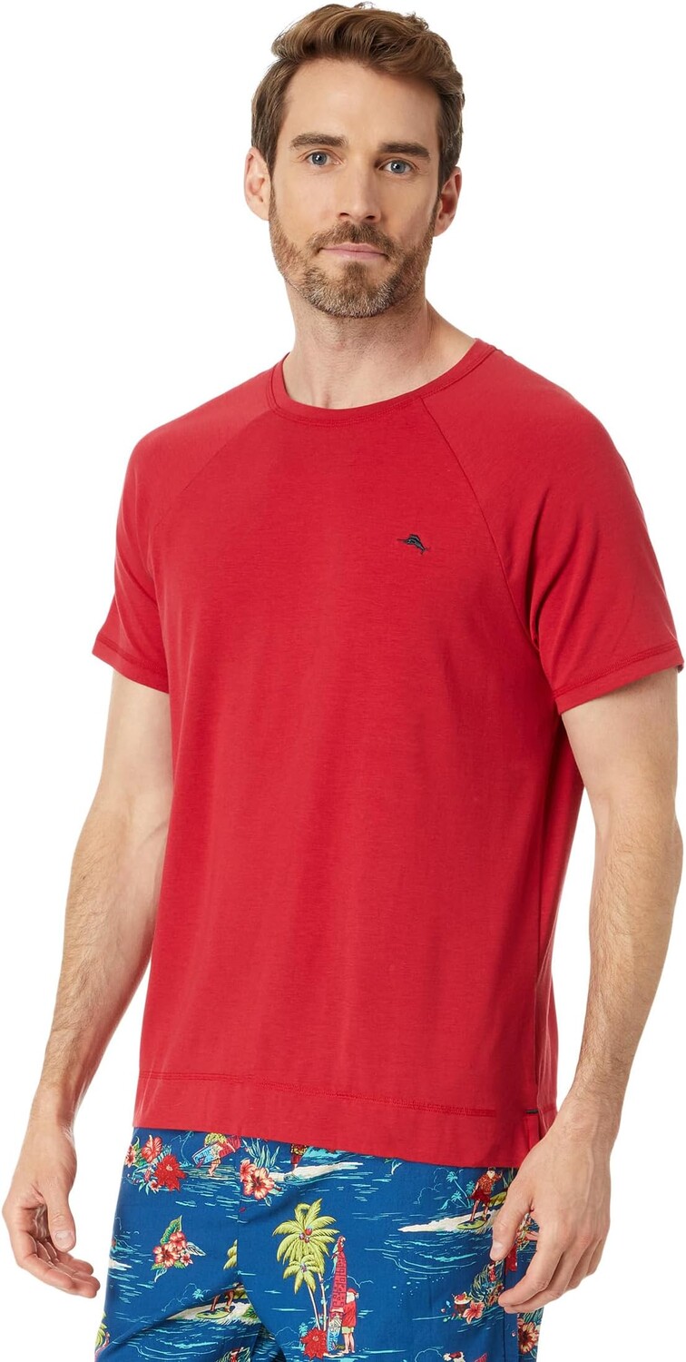 

Домашний топ Tommy Bahama Knit Short Sleeve Top, красный