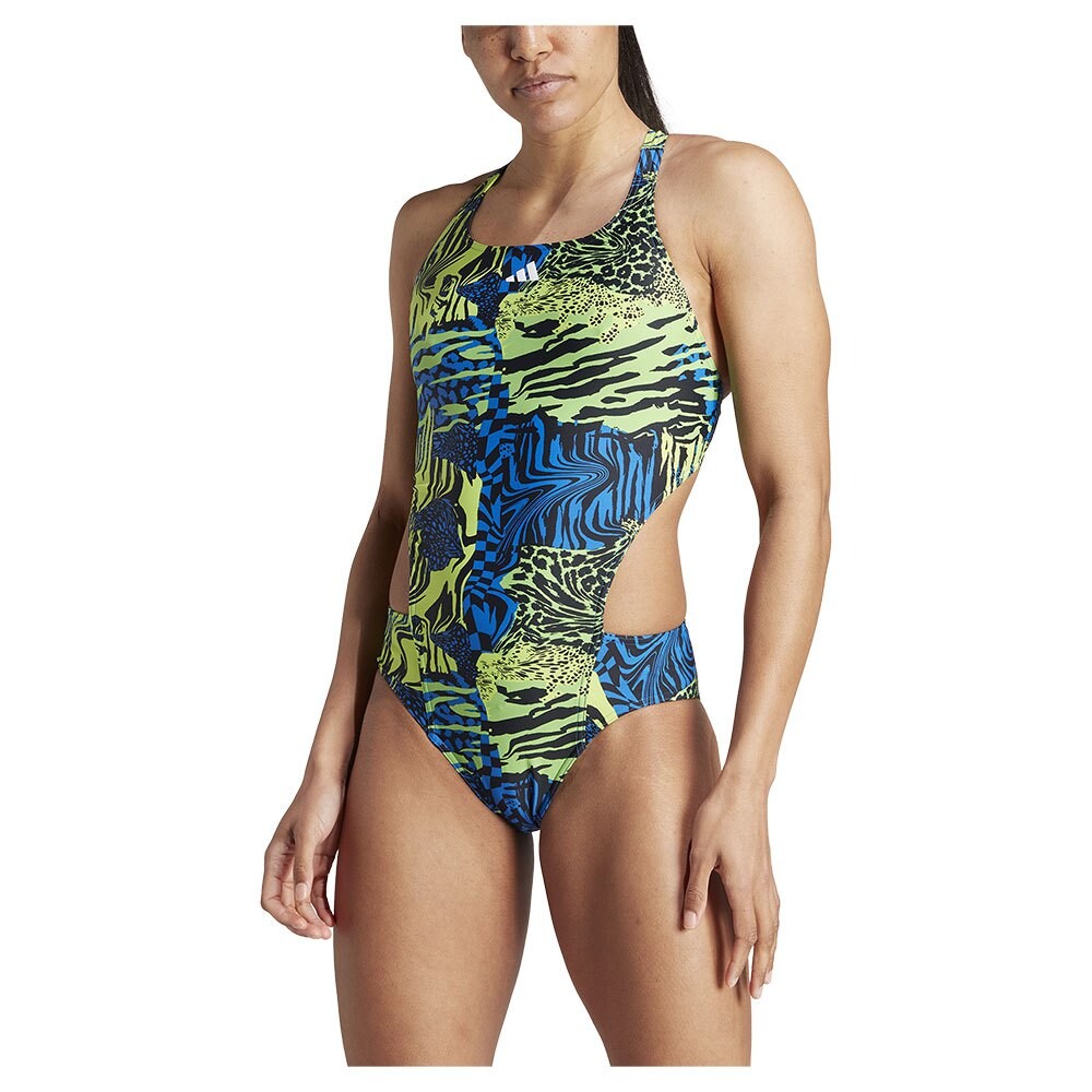 

Купальник adidas Allover Graphic, разноцветный