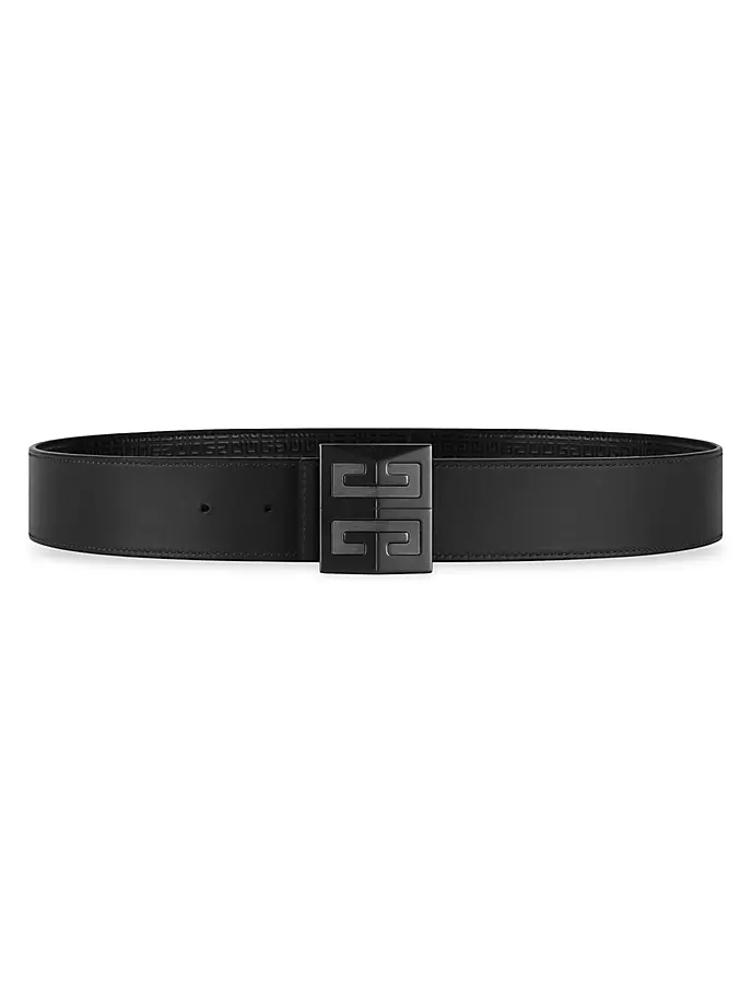 

Двусторонний ремень 4G из кожи Micro 4G Givenchy, черный
