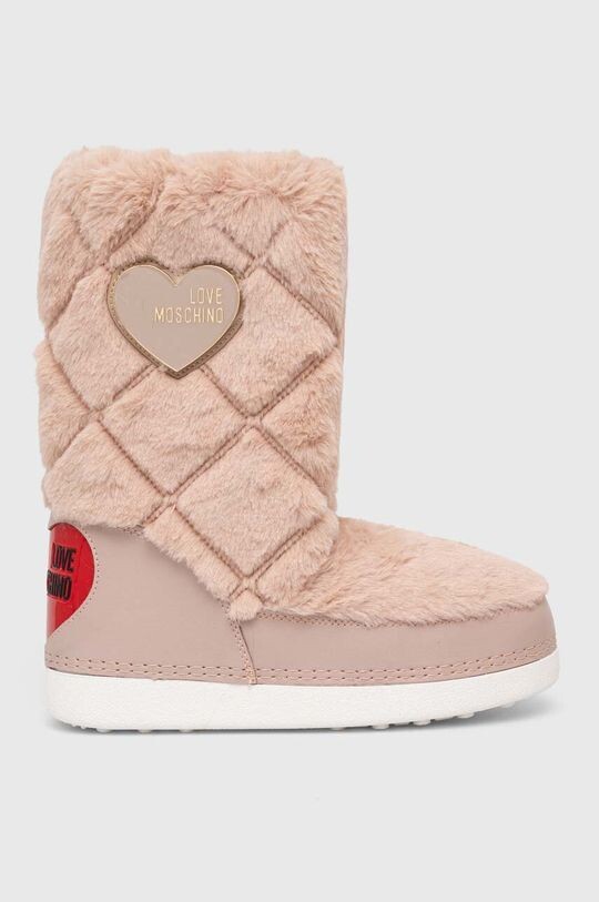 

Зимние ботинки SKIBOOT20 Love Moschino, бежевый