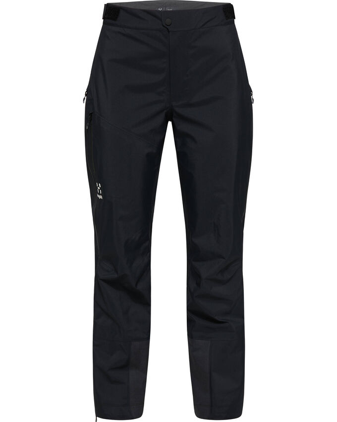 

Брюки Hardshell Roc GTX Pant Haglöfs, черный