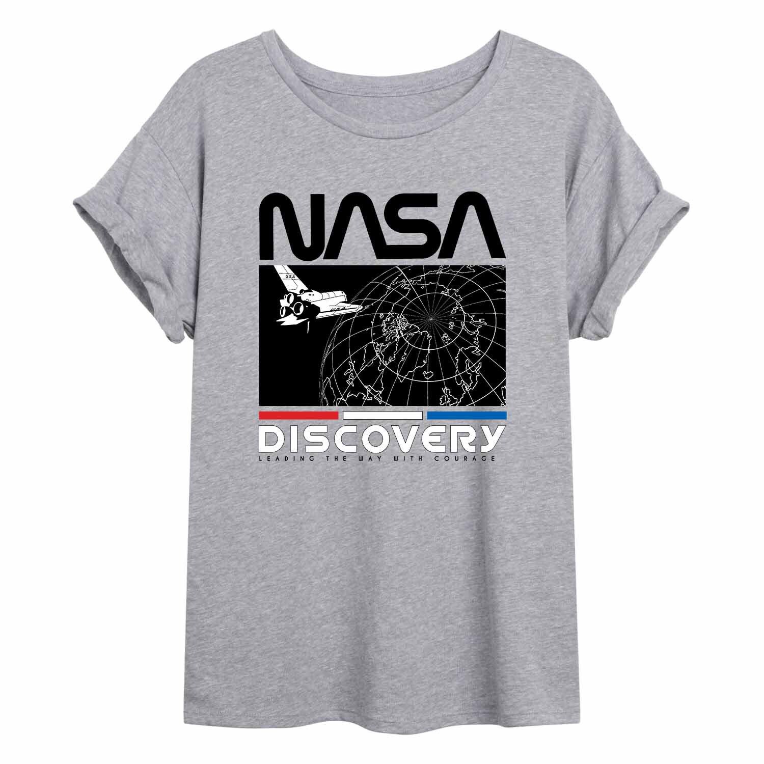 

Струящаяся футболка NASA Discovery для юниоров Licensed Character