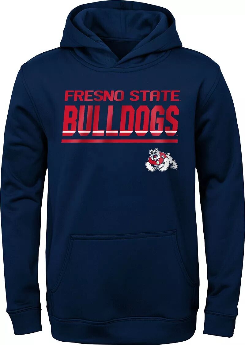 

Темно-синий пуловер с капюшоном Gen2 Youth Fresno State Bulldogs