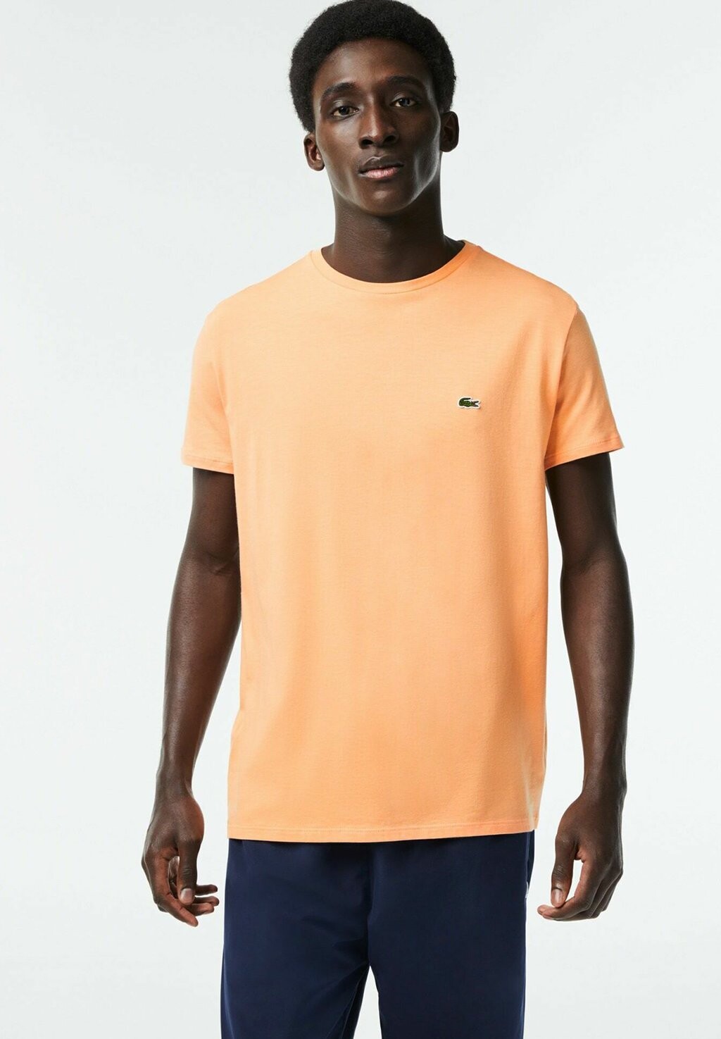 

Базовая футболка Lacoste, оранжевый клер