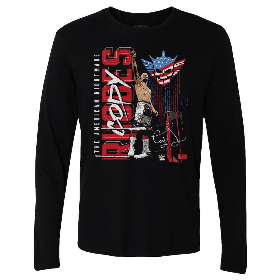 

Футболка с длинным рукавом 500 Level Cody Rhodes, черный
