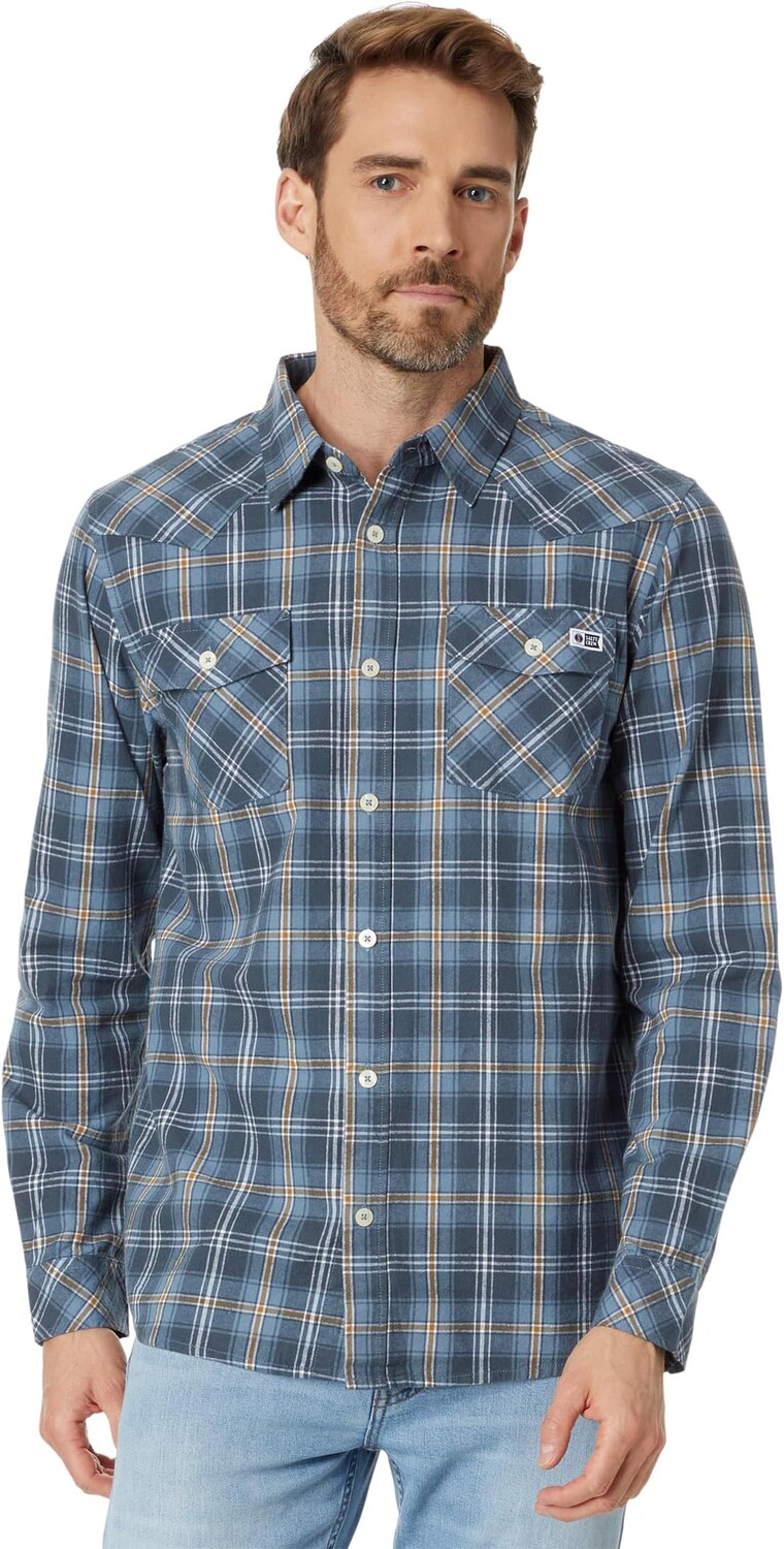 

Рубашка Herdsman Flannel Salty Crew, цвет Dark Slate